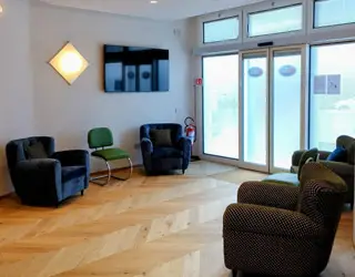 Sala d'attesa, reception